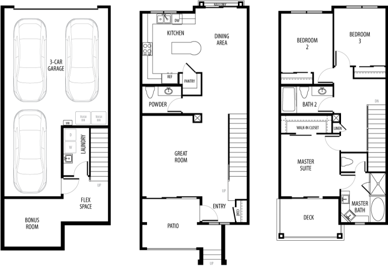 Paxton Floorplans » Paxton Calabasas Houses For Rent